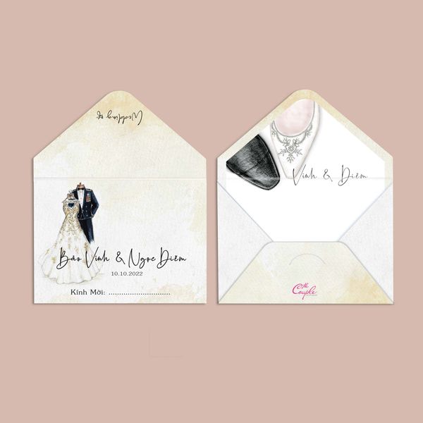 Thiệp cưới The Couple