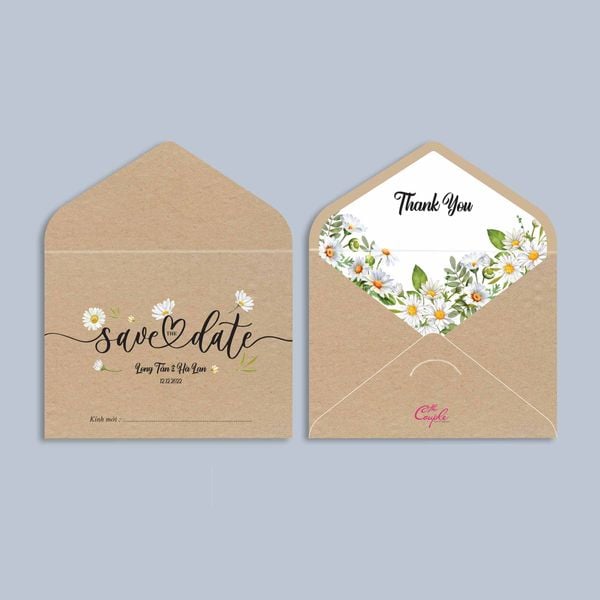 Thiệp cưới The Couple