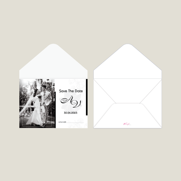 thiệp cưới in sẵn rẻ đẹp chất lượng The Couple