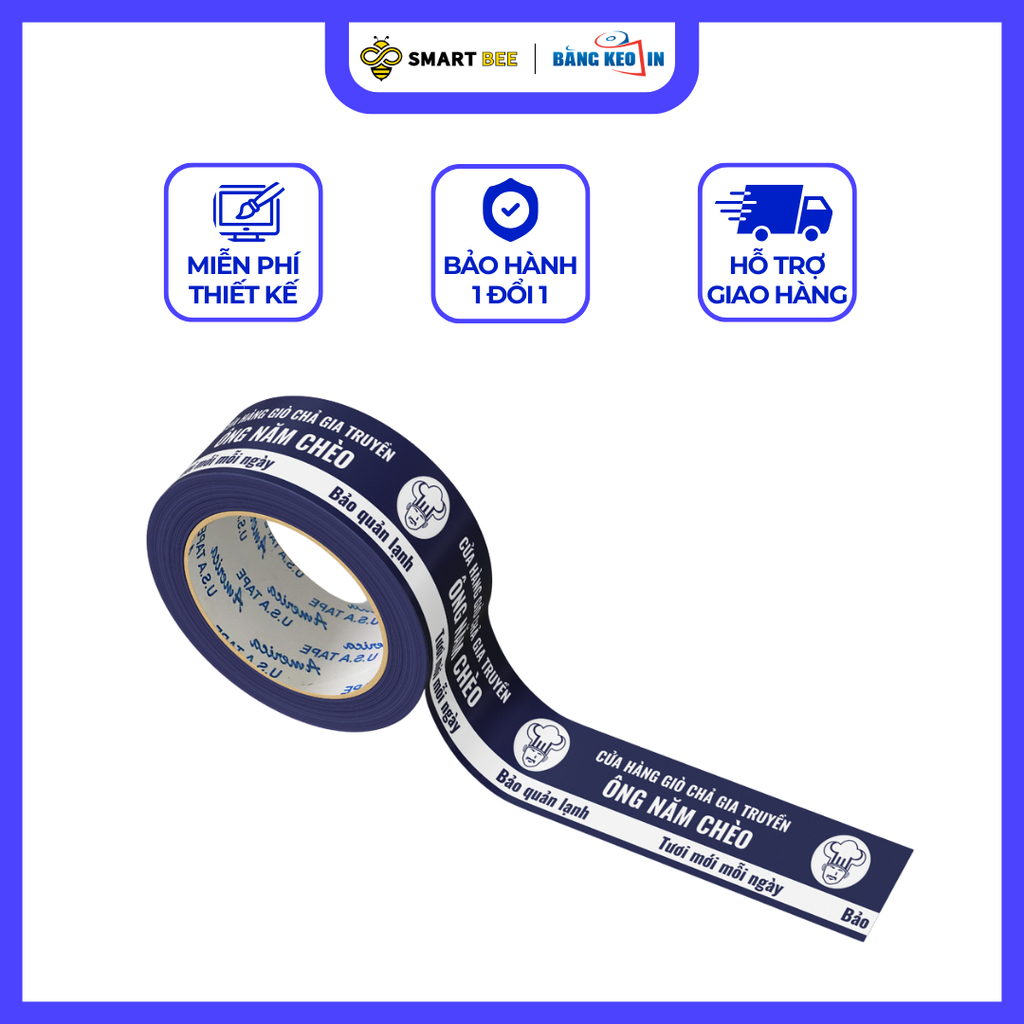 BĂNG KEO IN LOGO THEO YÊU CẦU QUẬN 8