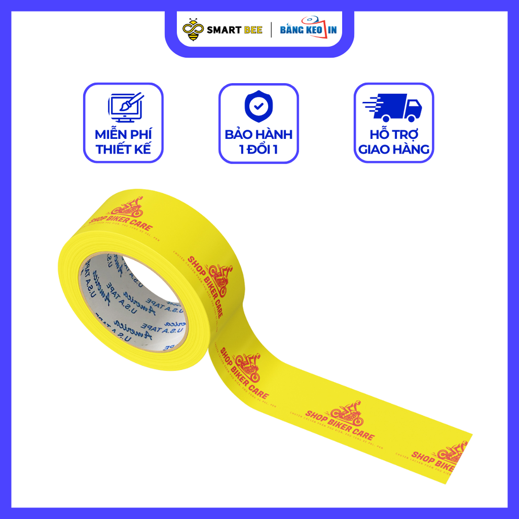 BĂNG KEO IN LOGO THEO YÊU CẦU TẠI QUẬN TÂN BÌNH