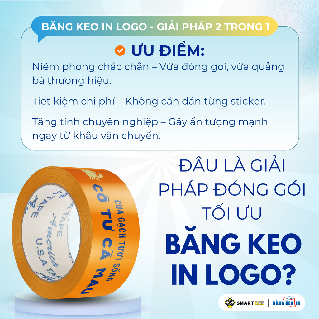 GIÁ BĂNG KEO IN LOGO