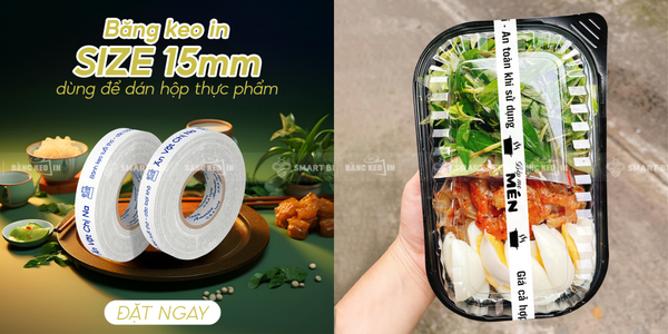 Băng keo in Smart Bee cho từng ngành hàng