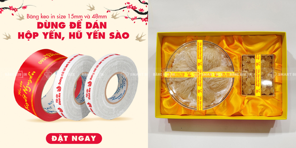 Băng keo in Smart Bee cho từng ngành hàng