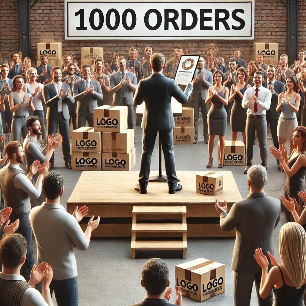 Khách hàng đạt 1000 đơn hàng nhờ sử dụng băng keo in