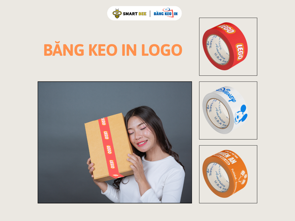 SMART BEE - BĂNG KEO IN LOGO
