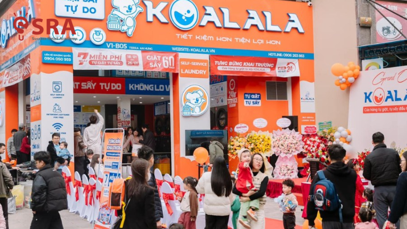 Koalala - Mô hình giặt sấy tự động, tiết kiệm, tiện lợi