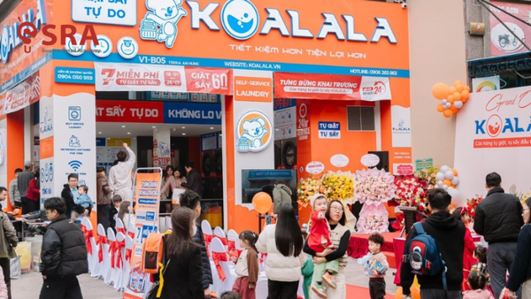 Koalala - Mô hình giặt sấy tự động, tiết kiệm, tiện lợi