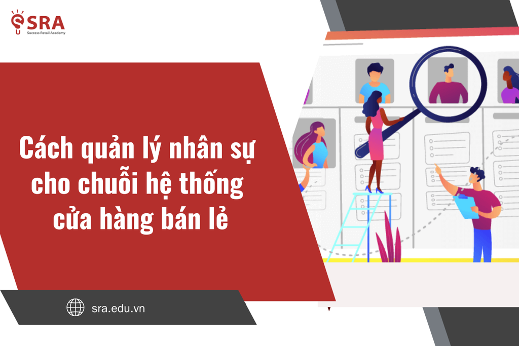 Cách quản lý nhân sự cho chuỗi hệ thống cửa hàng bán lẻ