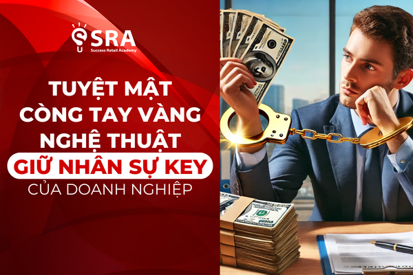 [TUYỆT MẬT] - Còng tay vàng - Nghệ thuật GIỮ nhân sự KEY của doanh nghiệp