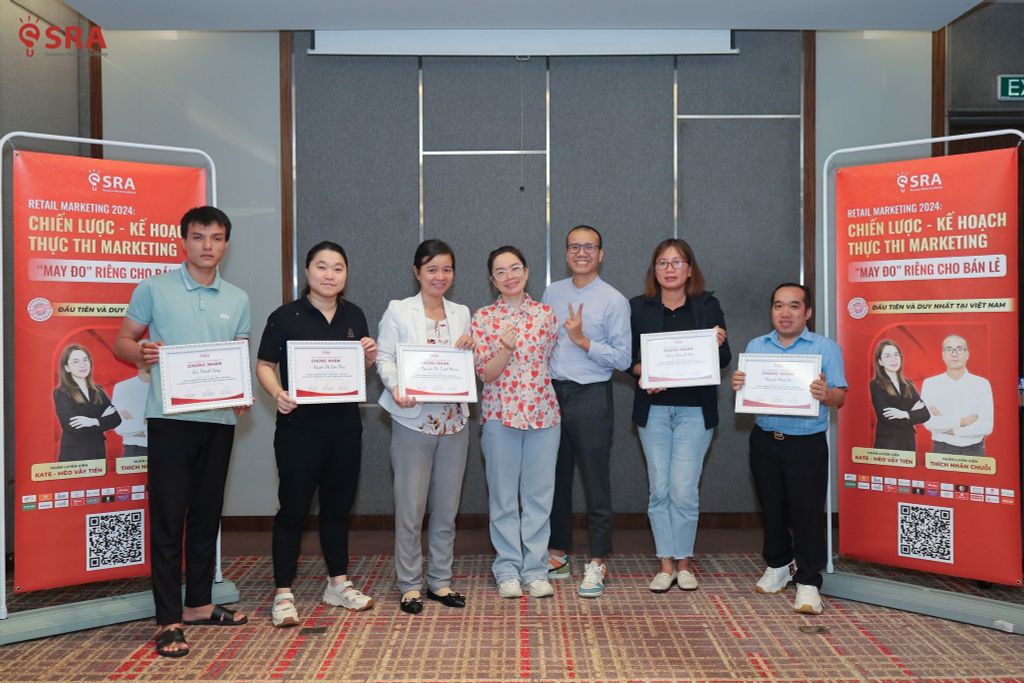 Lần đầu tiên khóa học Retail Marketing đến với Sài Gòn