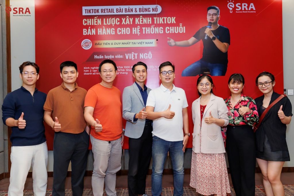 Khóa Tiktok Retail: Khóa học offline diễn ra đầu tiên tại Sài Gòn
