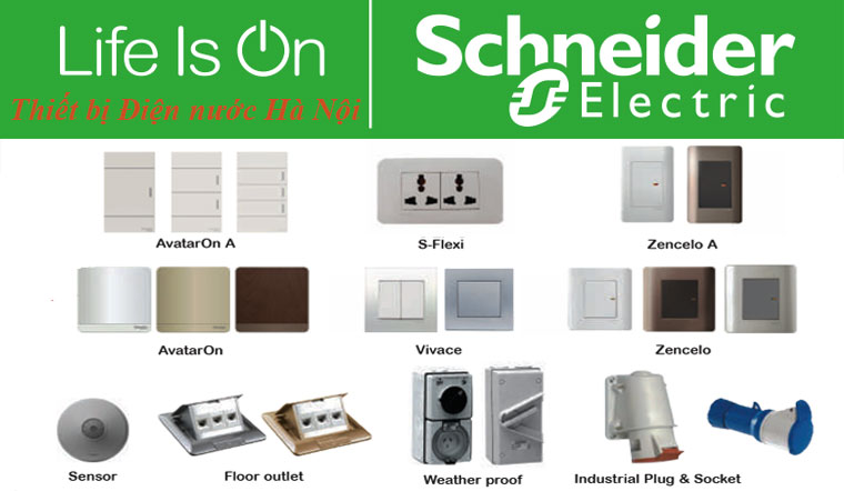 Bảng giá công tắc ổ cắm Schneider 2025 - Tổng hợp & phân loại theo từng dòng