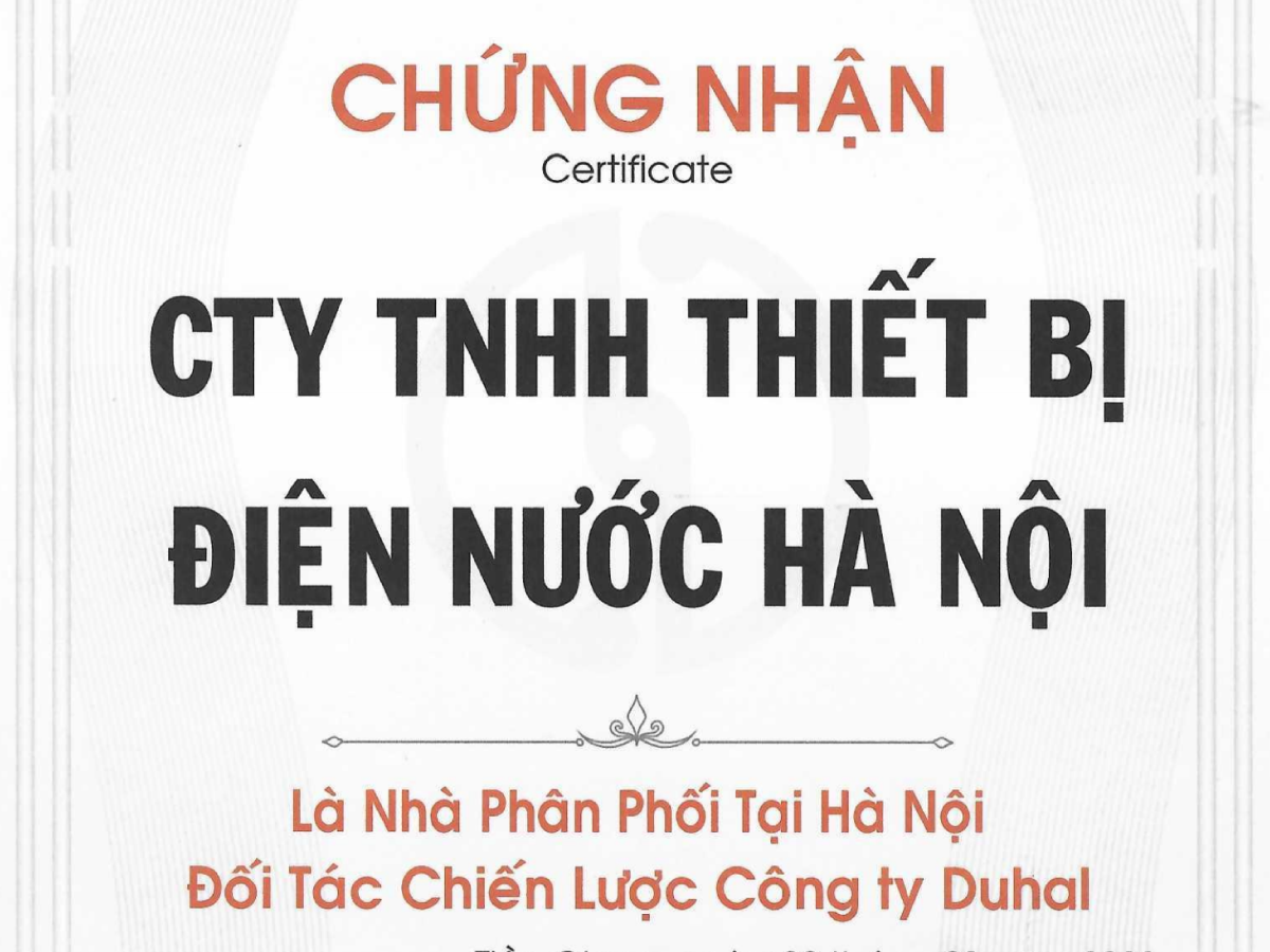 Đại lý Phân phối cấp 1 đèn led và thiết bị điện Duhal