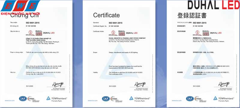 Duhal led chứng nhận ISO 9001-2015.jpg