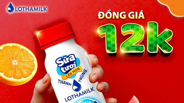 ĐỒNG GIÁ 12K - SỮA TƯƠI LÊN MEN 250ML