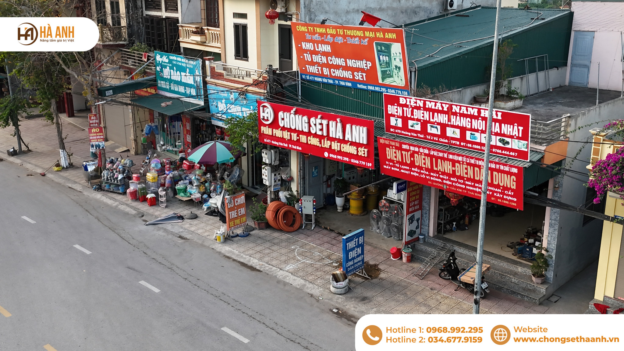 Chống sét Hà Anh – Đơn vị thi công chống sét hàng đầu tại Thái Bình