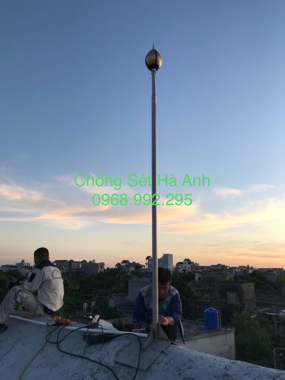 Đơn vị cung cấp vật tư và thi công lắp đặt chống sét uy tín tại Thái Bình