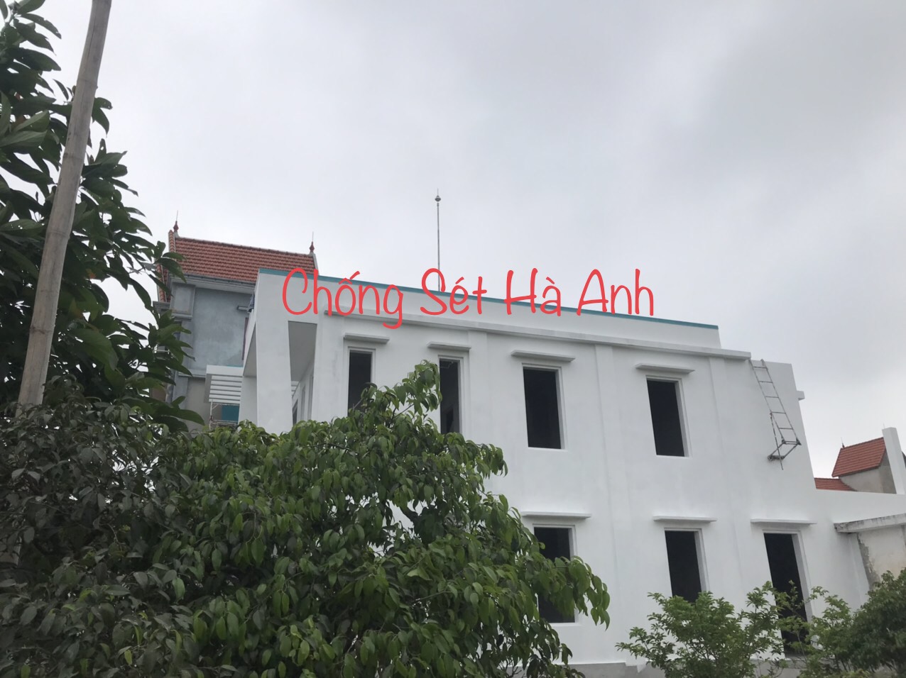 Thi công chống sét trực tiếp tại Hồng Thuận - Giao Thuỷ, Nam Định