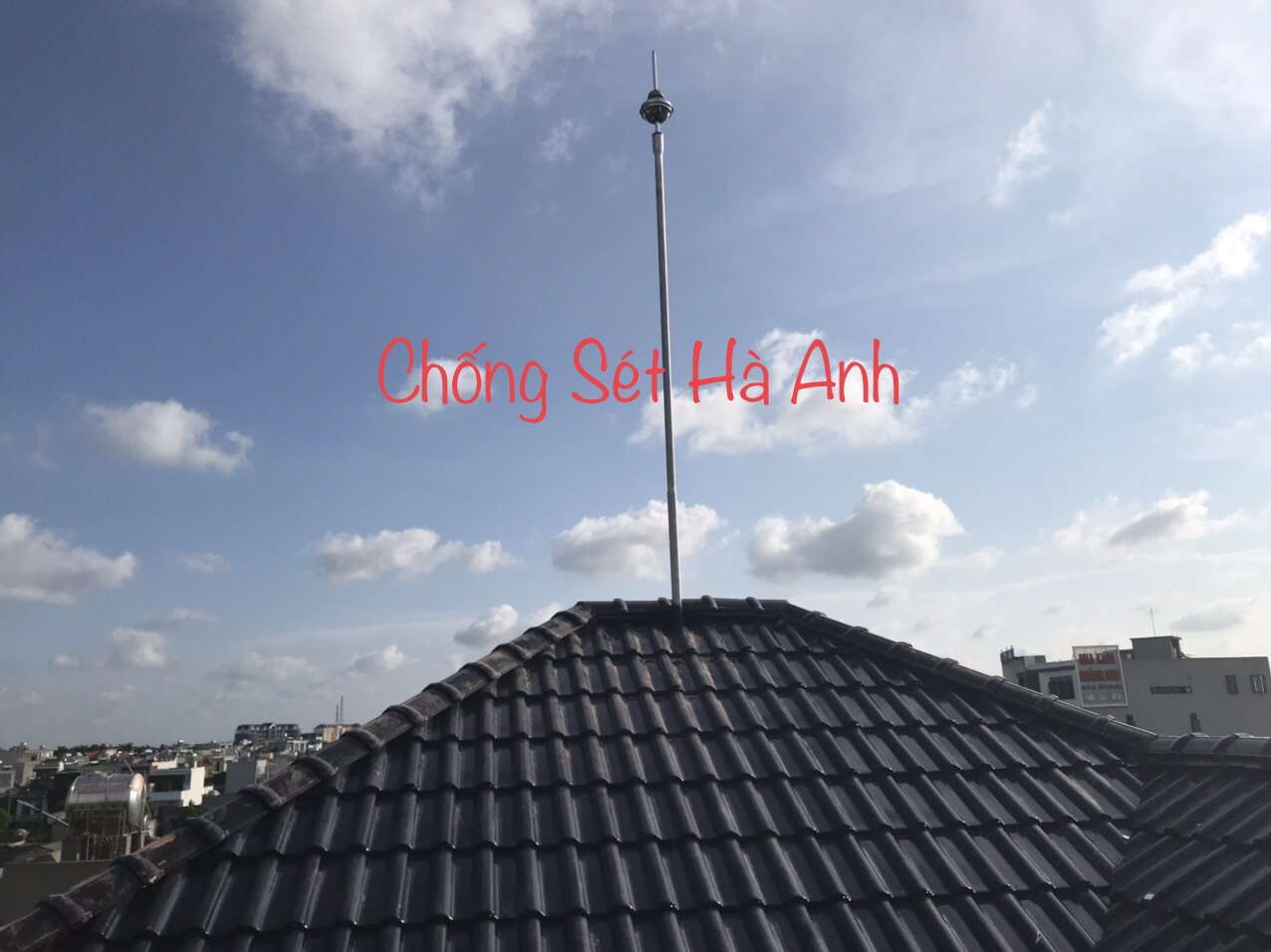 Thi công chống sét cho khách hàng tại xã Minh Quang huyện Vũ thư, tỉnh Thái Bình