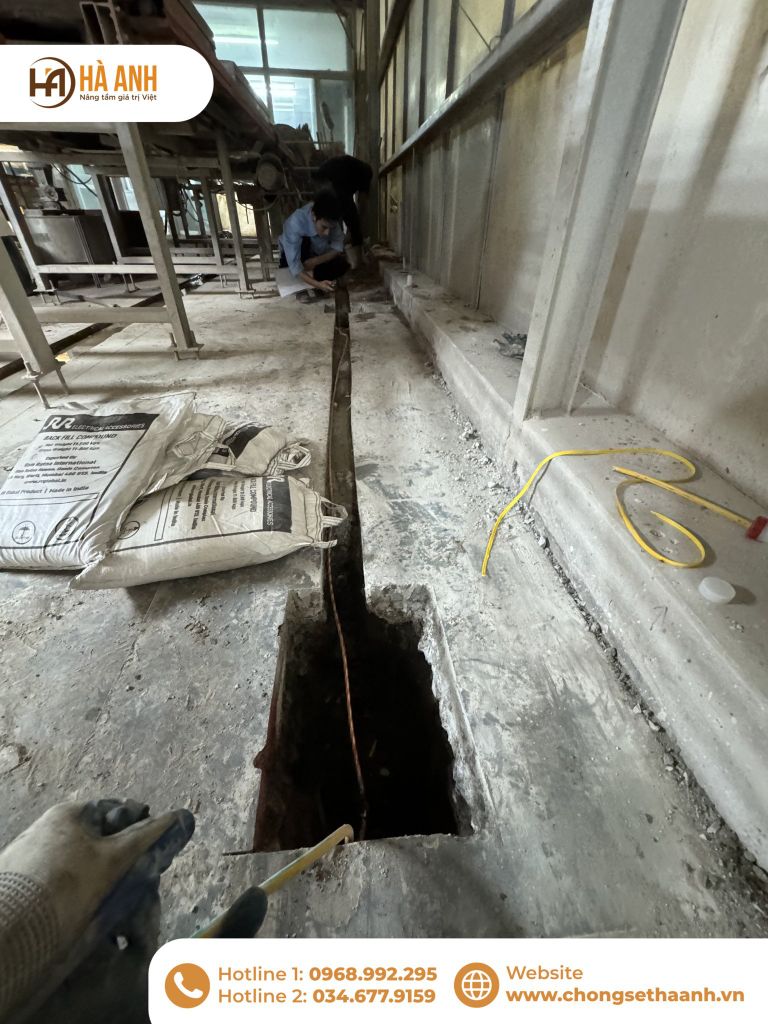 tiếp địa an toàn điện, cọc tiếp địa chống sét, dây thoát sét, chống sét lan truyền, tiếp địa Ramratna Ấn Độ, dây Cadisun, thi công tiếp địa nhà xưởng, tiếp địa nhà máy gạch men, Vilacera Tiền Hải Thái Bình, chống sét Thái Bình, tiếp địa chống sét công nghiệp, thi công tiếp địa an toàn