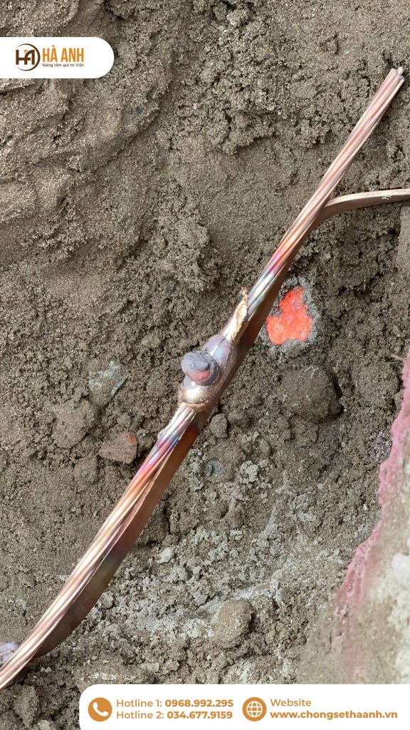 Hàn hóa nhiệt trong thi công tiếp địa an toàn điện