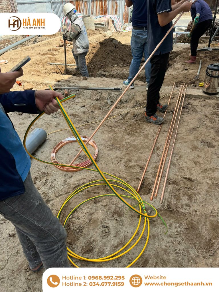 vật tư tiếp địa an toàn điện