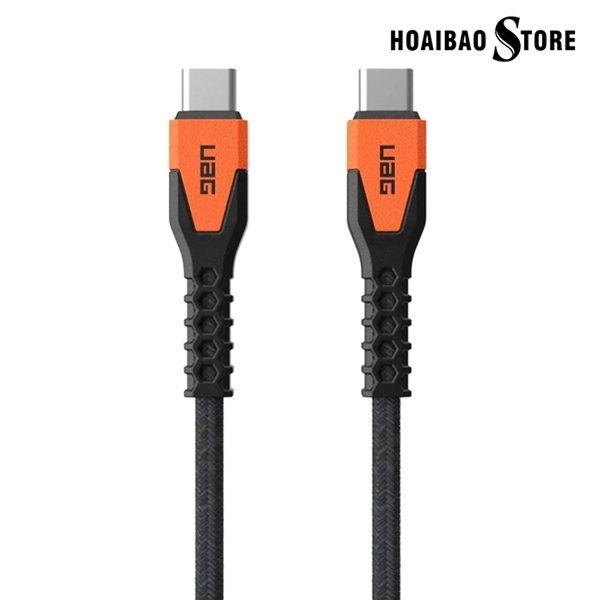 Đánh giá dây cáp sạc UAG 60W USB-C to USB-C với lõi Kevlar bền bỉ