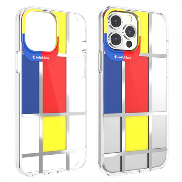 Ốp SwitchEasy Artist Modrian cho Iphone 13 Pro Max: Màu sắc mới lạ bảo vệ tối ưu.