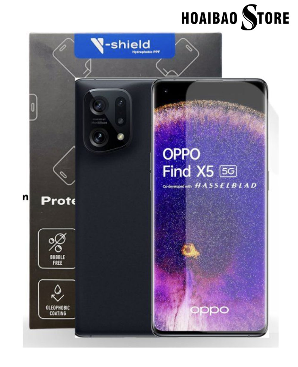 Review miếng dán màn hình V-Shield Film PPF cho OPPO Find X5 Pro