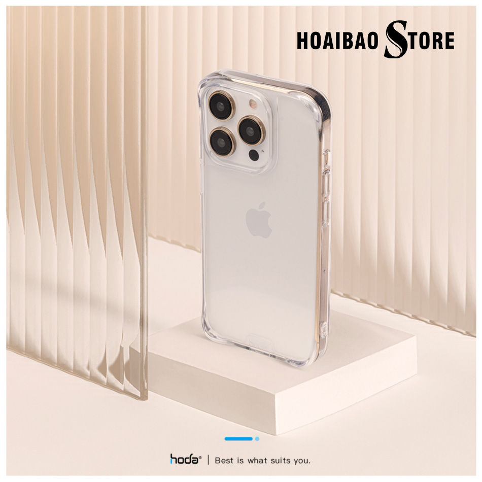Review chi tiết ốp lưng Crystal Pro HODA cho iPhone 15 Pro Max