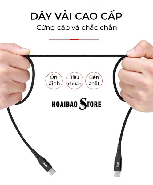dây cáp sạc nhanh BAGI 65W