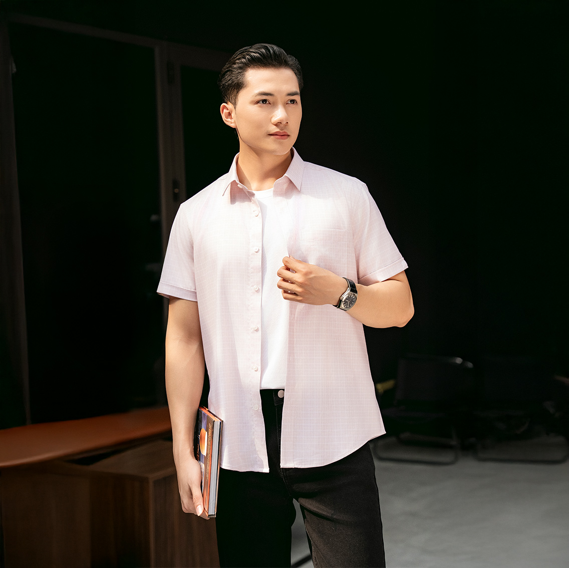 ÁO SƠ MI NGẮN TAY