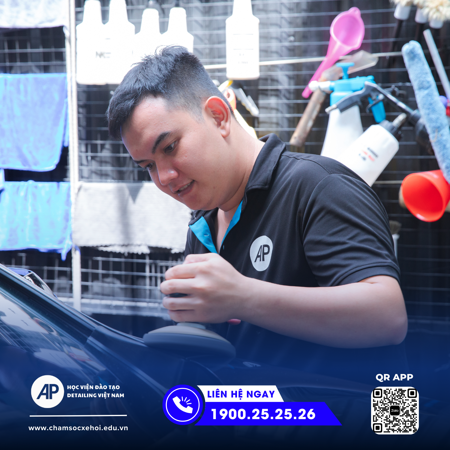 TÔI KHÔNG MUỐN CHỈ MỞ TIỆM – TÔI MUỐN XÂY THƯƠNG HIỆU RIÊNG TRONG NGÀNH CHĂM SÓC XE 🚘💼