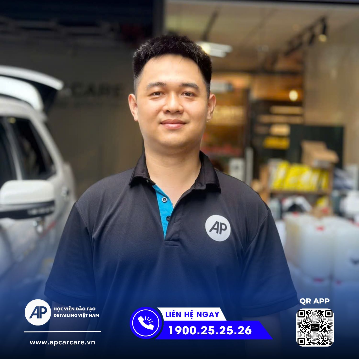 Chuyển Nghề Không Dễ, Nhưng Xứng Đáng – Hành Trình Vượt Khó Của Hưng Tại Học Viện Detailing Việt Nam