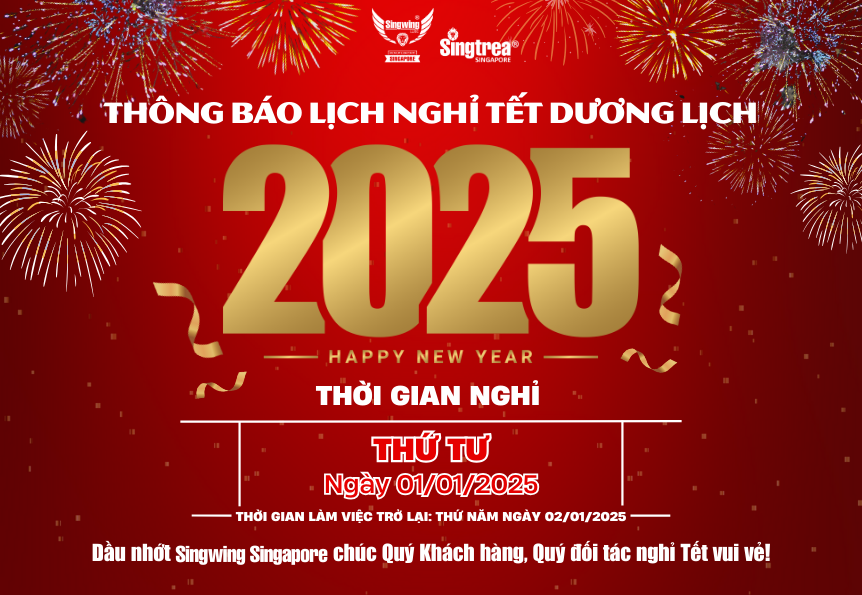 🎉 THÔNG BÁO LỊCH NGHỈ TẾT DƯƠNG LỊCH 2025 🎉