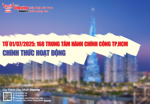 TỪ 01/07/2025: 168 TRUNG TÂM HÀNH CHÍNH CÔNG TP.HCM CHÍNH THỨC HOẠT ĐỘNG