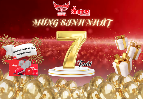 🎉 MỪNG SINH NHẬT SINGWING 7 TUỔI - NHIỀU ƯU ĐÃI HẤP DẪN 🎉