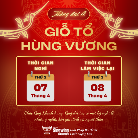💥  THÔNG BÁO LỊCH NGHỈ LỄ GIỖ TỔ HÙNG VƯƠNG 💥