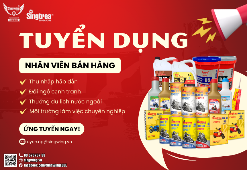 TUYỂN DỤNG NHÂN VIÊN BÁN HÀNG