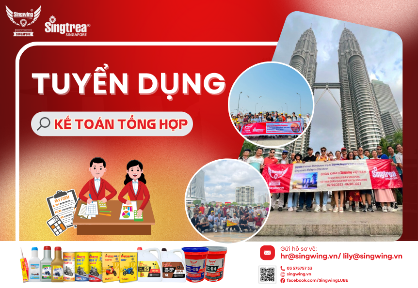 [2024] TUYỂN DỤNG KẾ TOÁN TỔNG HỢP