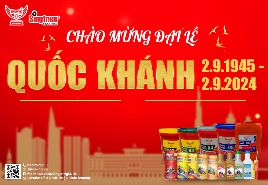 THÔNG BÁO LỊCH NGHỈ LỄ QUỐC KHÁNH 2024