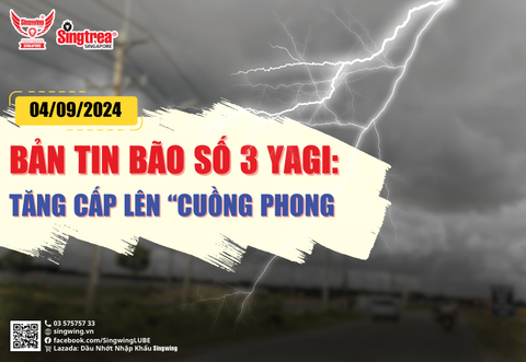 BẢN TIN BÃO SỐ 3 YAGI: TĂNG CẤP LÊN 