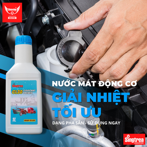 VAI TRÒ CỦA NƯỚC LÀM MÁT ĐỘNG CƠ XE MÁY