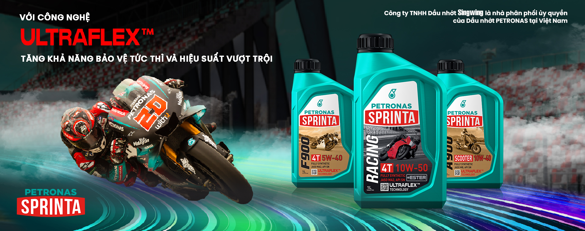 Nhớt xe số PETRONAS Sprinta