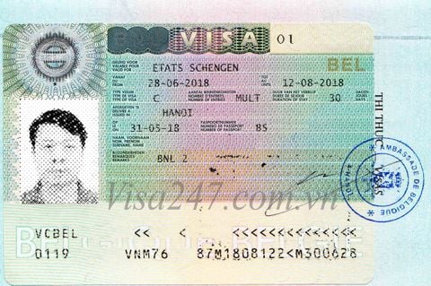 VISA BỈ
