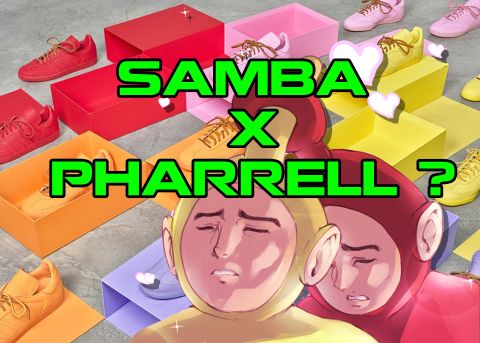 Adidas Samba mới của Pharrell mới ra mắt