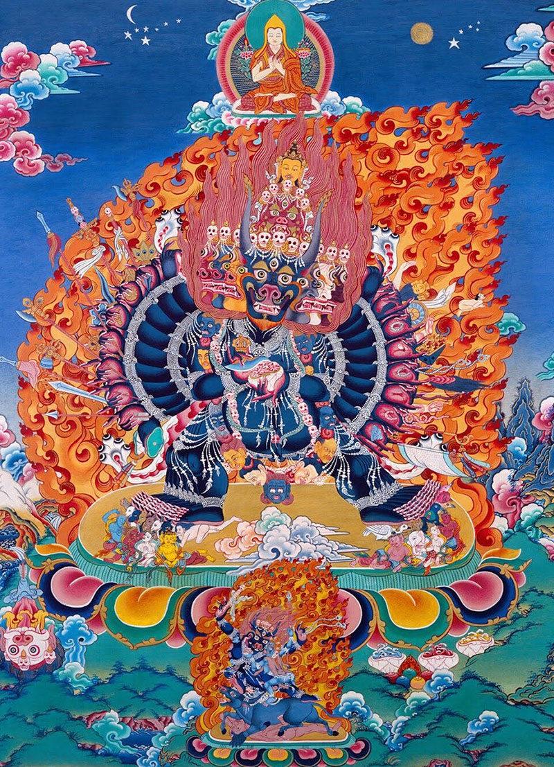 Đại Uy Đức Kim Cương Yamantaka trong Phật giáo Kim Cương thừa