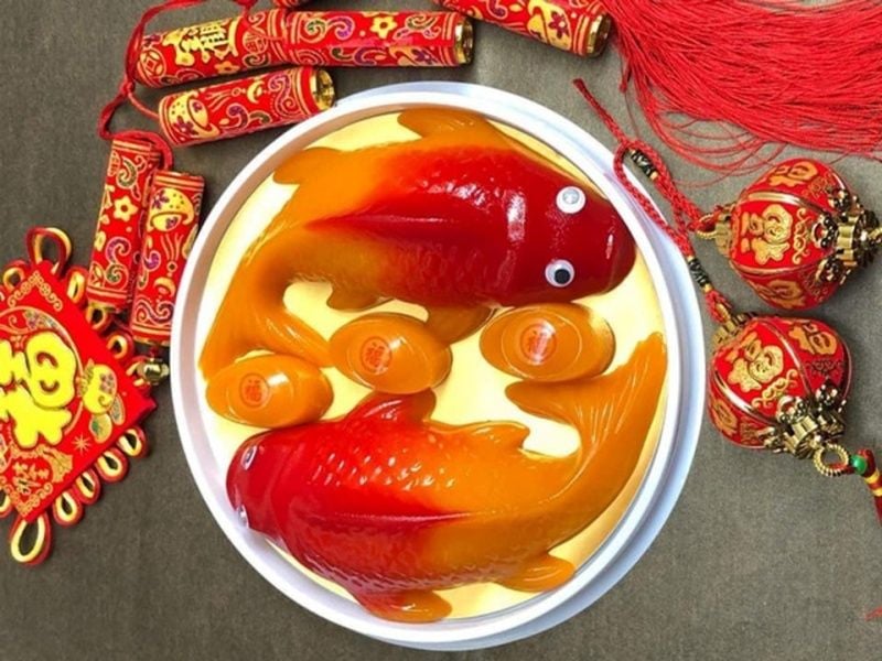 Làm bánh cá chép vàng cực đơn giản cho ngày ông Công, ông Táo