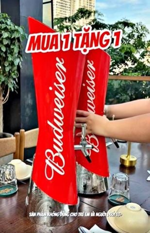 Deal beer cực cháy - mua 1 tặng 1 cực chất